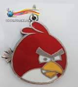 Кулон из игры Angry Birds модель "Red Bird"