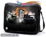 Сумка зі змінним клапаном з онлайн гри "World of Tanks" (WOT) - MC-1 vs Tiger