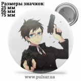 Значок Синій екзорцист (Ao no Exorcist \ Blue Exorcist) tape 10