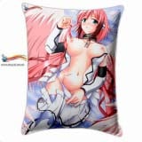 Прямокутна Подушка в Аніме стилі 60 см Sora no Otoshimono модель "Pink Angel Love"