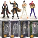 Аниме фигурка 15cm Jojos Bizarre Adventure Action Figure Jotaro Kujo Diavolo Leone Abbacchio Bruno Bucciarati Legend
