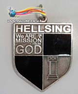 Кулон из аниме Hellsing  модель "Gods Mission"