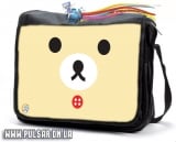 Сумка со сменным клапаном из фильма  "Rilakkuma" - White Ver