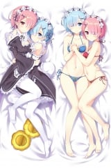 Оригінальна Японська дакімакура (подушка для обіймів) 150 см  Re:Zero - Rem / Ram I