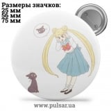 Значок Сейлор Мун (Sailor Moon) tape 1