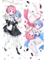 Оригінальна Японська дакімакура (подушка для обіймів) 150 см  Re:Zero - Rem / Ram II
