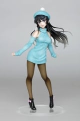Оригінальна аніме фігурка &laquo;"Rascal Does Not Dream of Bunny Girl Senpai" Coreful Figure Sakurajima Mai Newly Written Knit Dress Ver.&raquo;