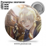 Значок Юрий на льду (Yuri on Ice) tape 55