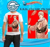 Футболка в стиле аниме "Hetalia Russia"
