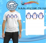 Футболка Mawaru Penguindrum модель Triple happy