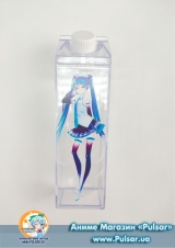 Пляшка "Milk Bottle" Hatsune Miku and Vocaloid (Хацуне Міку і вокалоід)   варіант 02