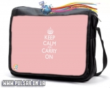 Сумка со сменным клапаном   "Keep Calm and Carry On Ltd "  -  "Keep Calm and Carry On"