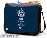 Сумка зі змінним клапаном "Keep Calm and Carry On Ltd " - "Royality"