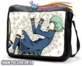 Сумка зі змінним клапаном "Kuroshitsuji!" - Ciel and rose