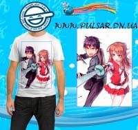 Футболка в стилі аніме "Sword Art Online"