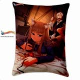 Прямоугольная Подушка в Аниме стиле 60 см  Spice and Wolf модель "Purity Pink"