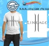 Футболка по мотивам игры Lineage II  модель Lineage II Logo