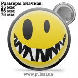 Значок Смайлы (смайлики, smiley) tape 28