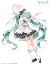 Оригинальная аниме фигурка &laquo;Hatsune Miku Birthday 2025 ArtistMasterPiece+/AMP+ Figure ～Party ver.&raquo;