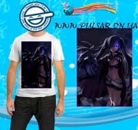 Футболка в стиле аниме "Black Rock Shooter"