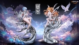 Оригинальная аниме фигурка &laquo;Le Jian Studio X Meng Ya Xiang Studio - Asuka Langley Sohryu X Rei Ayanami Neon Genesis Evangelion&raquo;