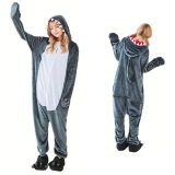 Кигуруми (Пижама в стиле аниме) "Gray Shark Kigurumi"