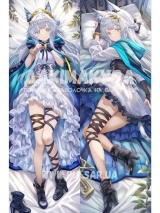 Дакимакура (подушка для объятий)  150 см &laquo;Arknights Silverhair&raquo; tape 1