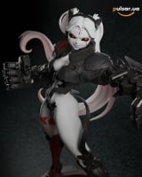 Оригинальная аниме фигурка &laquo;Rebecca Smasher - Cyberpunk: Edgerunners - Handpainted Collectible Statue&raquo;
