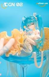 Оригинальная sci-fi фигурка &laquo;ACGN 02 Studio - Hatsune Miku Snow Ver. X Summer Ver. Project Sekai&raquo;