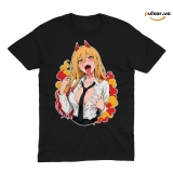 Футболка &laquo;Ahegao Collection ☀ Chainsaw Man ➤ Power&raquo;