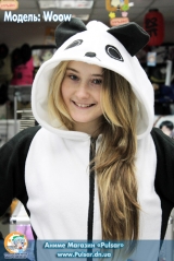 Худі в аніме стилі "Panda Kawaii Zone"