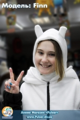 Косплей шапочка Фінна і Фіони з "Час пригод" (Adventure Time)