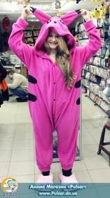 Кигуруми (Пижама в стиле аниме) "Pink Pikachu"