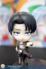 Оригинальная аниме фигурка Shingeki no Kyojin Chousa Heidan Tokubetsu Sakusen-han (Levi-han) Chibi Kyun-Chara: Levi