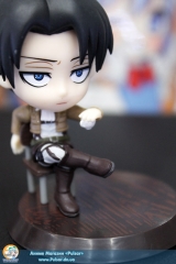 Оригинальная аниме фигурка Shingeki no Kyojin Chousa Heidan Tokubetsu Sakusen-han (Levi-han) Chibi Kyun-Chara: Levi