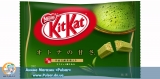 Шоколадный батончик "Kitkat" со вкусом Зеленого чая "Green tea" (Япония)