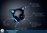 Оригінальні навушники, імітують котячі вушка, від фірми Axent Wear