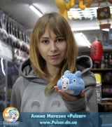 Оригинальная Мягкая игрушка Little blue totoro tape 2( Япония)