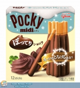Палочки  Glico Pocky Midi chubby Chocolat Взбитый шоколадный мусс