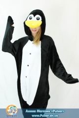 Кигуруми (Японская Пижама из Флиса в стиле аниме) "Black Penguin"