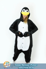 Кигуруми (Японская Пижама из Флиса в стиле аниме) "Black Penguin"