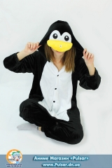 Кигуруми (Японская Пижама из Флиса в стиле аниме) "Black Penguin"