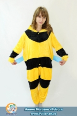 кігурумі (Японська піжама з флісу в стилі аніме) " Yelow Bee"