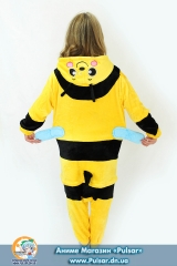 Кигуруми (Японская Пижама из Флиса в стиле аниме) "Yelow Bee"