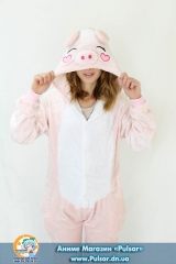 Кигуруми (Пижама в стиле аниме) "Pinky Piggy"