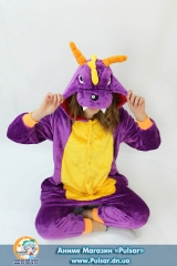 Кигуруми (Японська Піжама з Флісу в стилі аніме) "Cute Dragon"