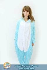 Кигуруми (Пижама в стиле аниме) "Blue Hippo"