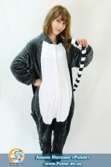 Кигуруми (Пижама в стиле аниме) "Lemur Long Tail"