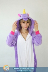 Кигуруми (Пижама в стиле аниме) "Unicorn Violet"