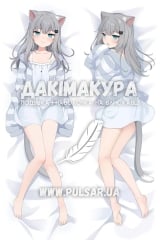 Дакімакура (подушка для обіймів) 150 см &laquo;Nachoneko VTuber&raquo; tape 1